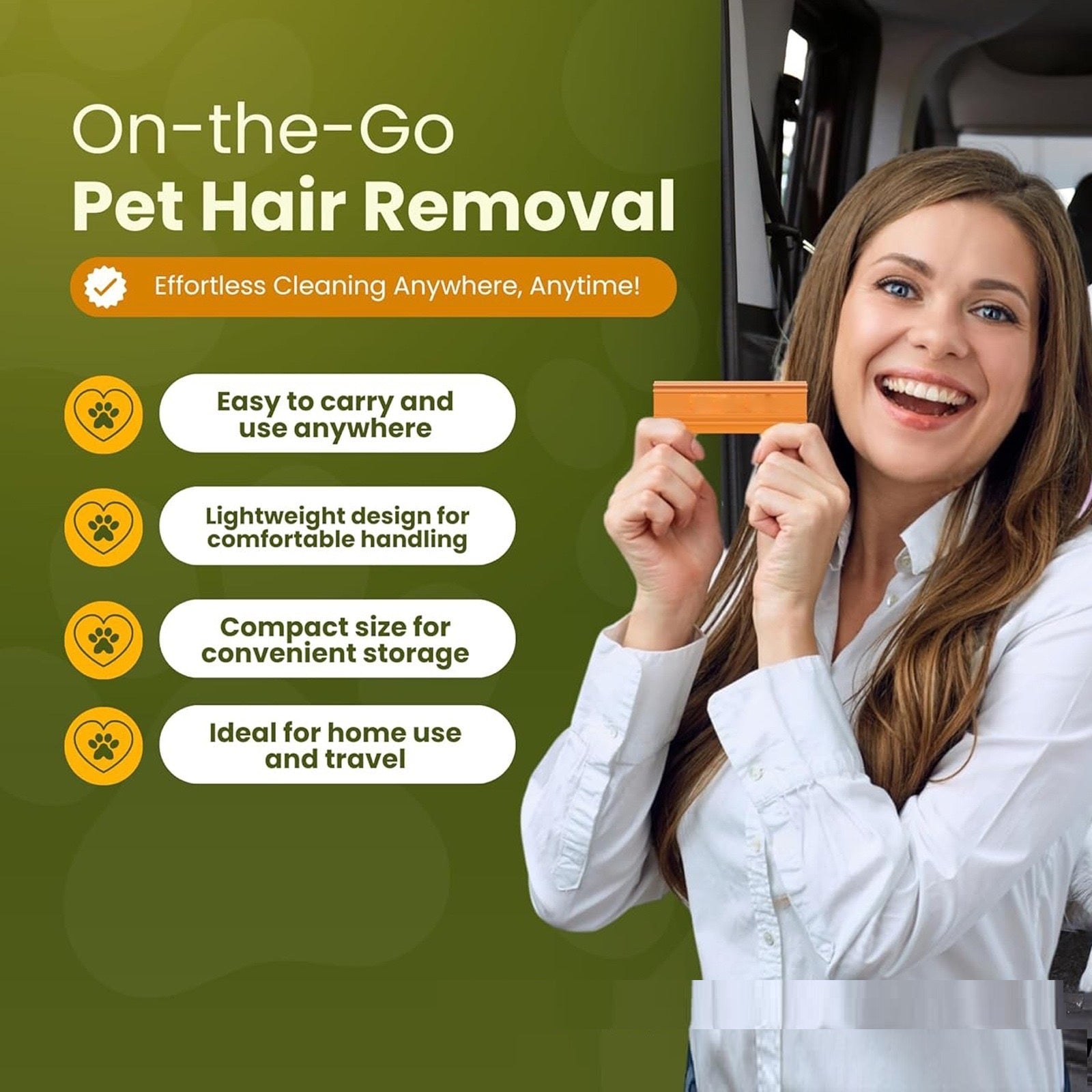 Raspador de Pelo para Mascotas MFM ACTIVITY | Elimina Pelo de Alfombras y Sofás