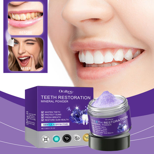 Polvo Blanqueador Dental Morado | WHITE NOVA